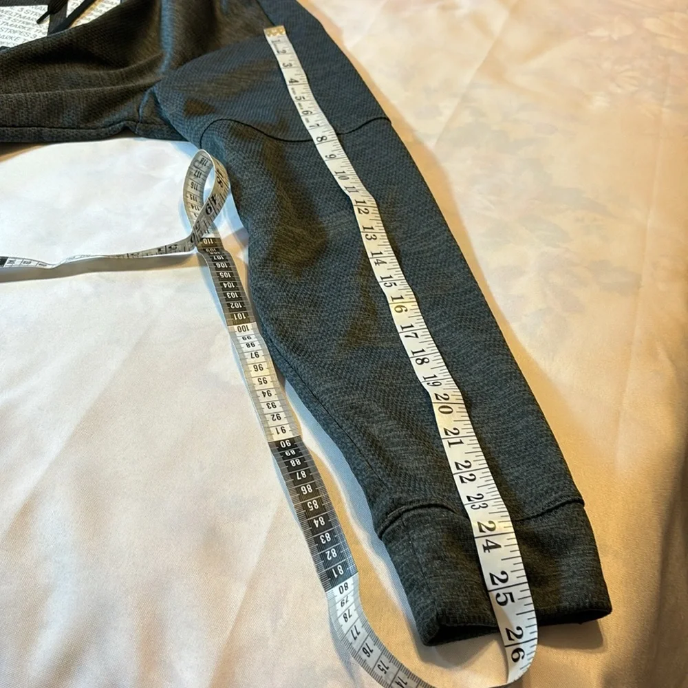 Adidas Gray Performance Hoodie Hooded Sweatshirt Size Large